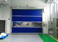 Rideau coloré en PVC de porte industrielle à grande vitesse externe de volet pour l'atelier