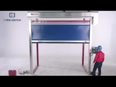 Fenêtre de vue en PVC Porte de sécurité en acier galvanisé, Porte de sécurité extérieure automatique