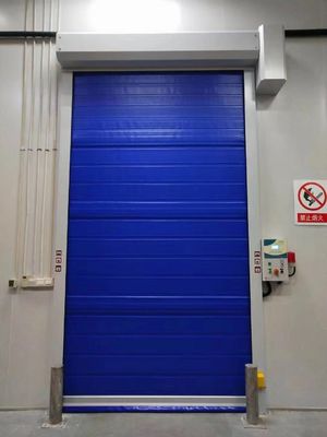 Porte de congélateur industriel thermiquement efficace à action rapide personnalisée