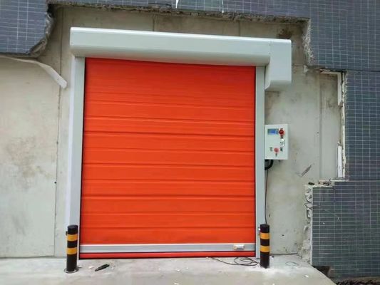 Accès rapide à basse énergie Porte de congélateur à grande vitesse pour salle de nettoyage