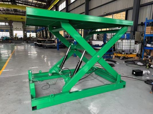 Table élévatrice à ciseaux pour palettes verticale personnalisable pour entrepôt