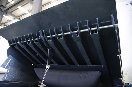Plateforme en acier fin écologique Airbag Dock Leveler Fonctionnement durable