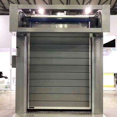 Intellectuel Porte à rouleaux automatique dans les zones de chargement au vent, Porte à rouleaux industrielle