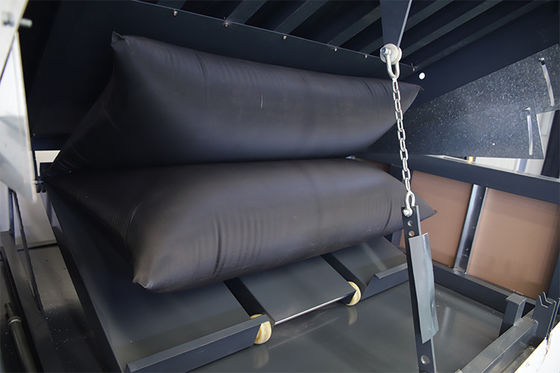 Airbags de haute performance pour le niveau de la jetée, poussant le bouton de l'airbag, levage de la charge